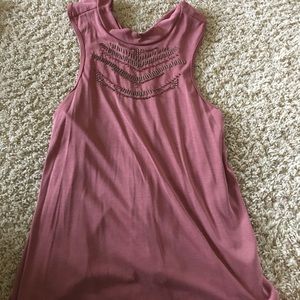 Beaded tank top
