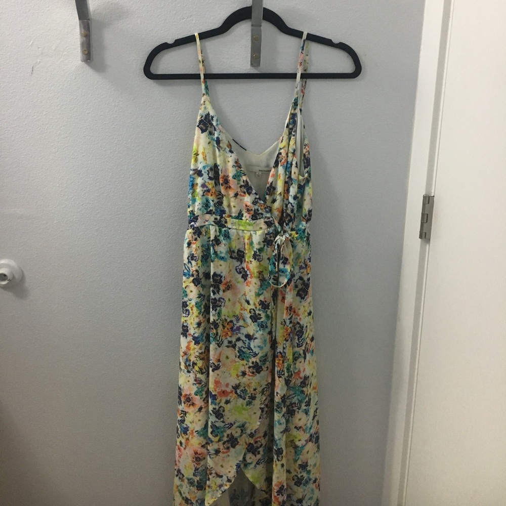 June & Hudson HighLow Wrap Dress - Size Medium