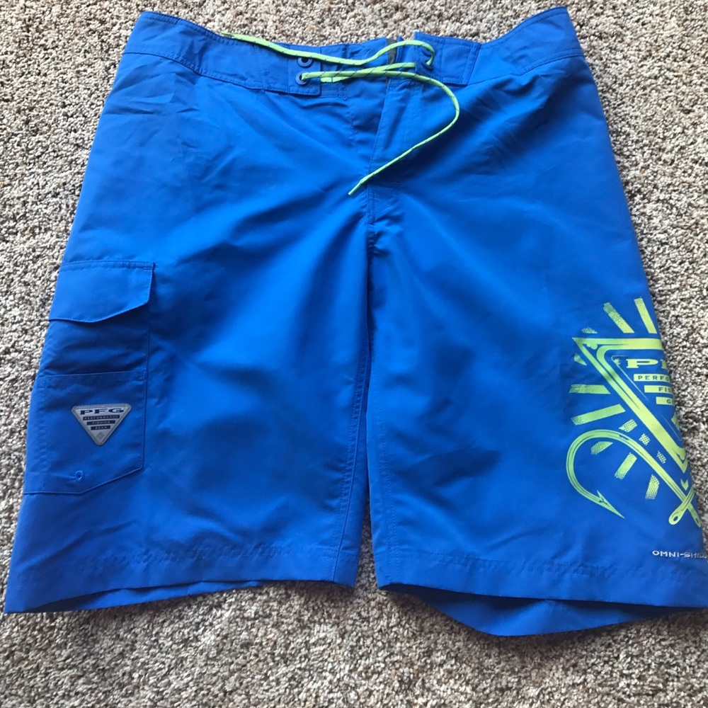 NWOT Men's Columbia PFG Boardshorts