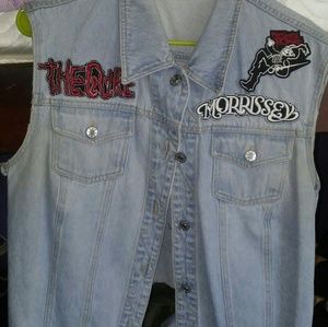Jean Jacket vest
