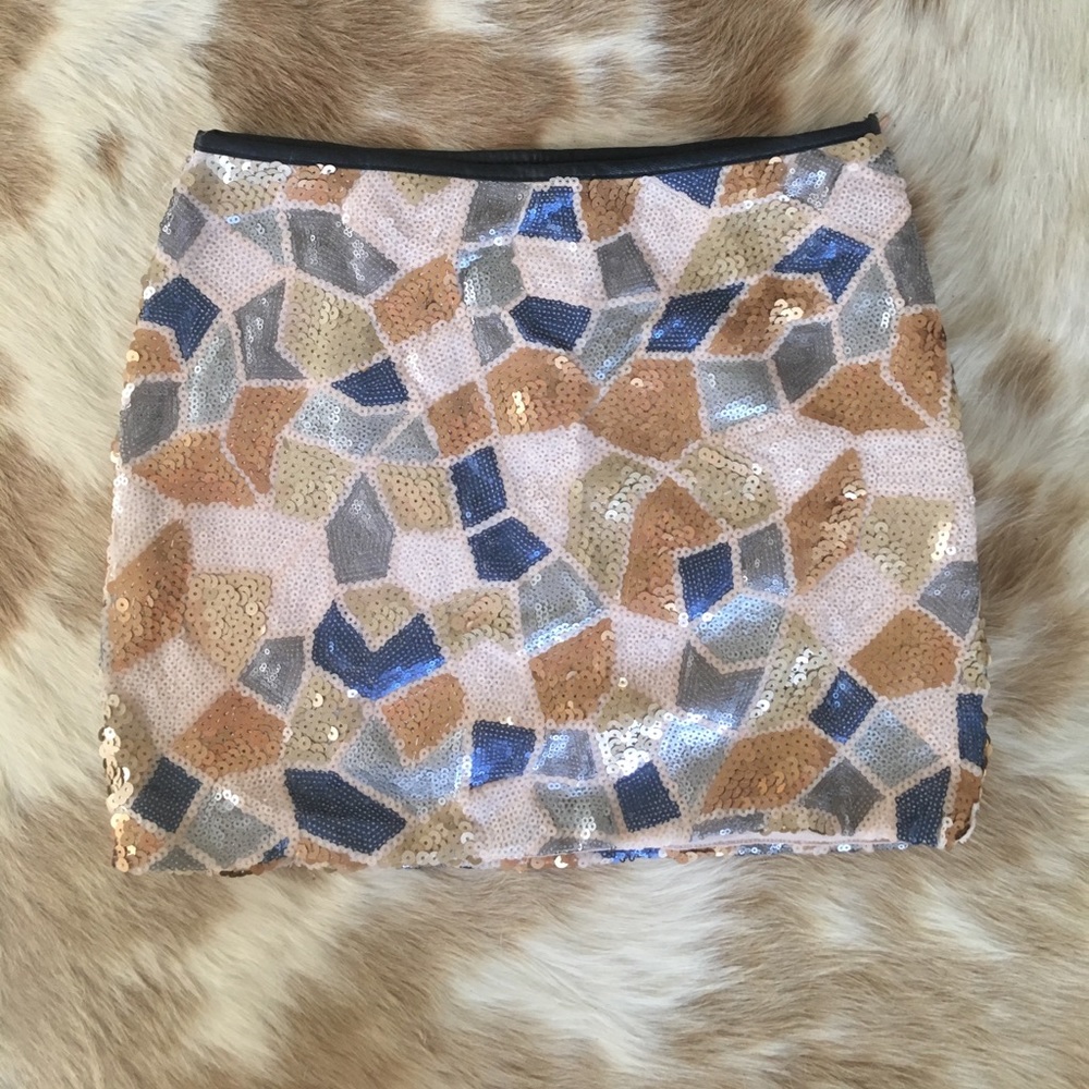 Sequin skirt