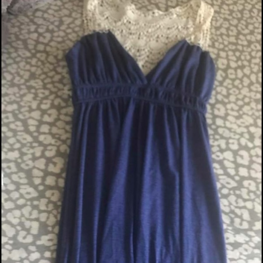 Blue dress