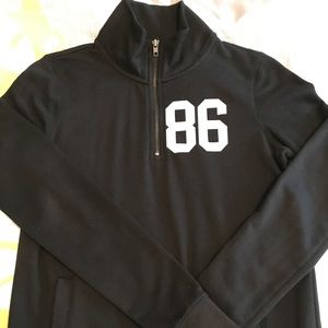 Black Pullover Sweatshirt by PINK