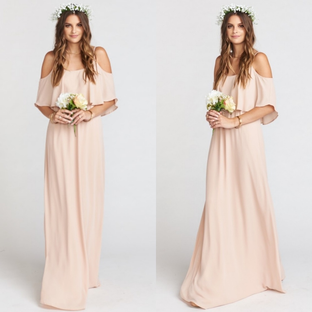 Show Me Your Mumu Caitlin Dress - Blush