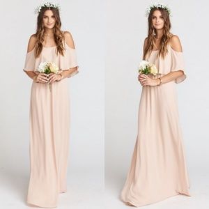 Show Me Your Mumu Caitlin Dress - Blush