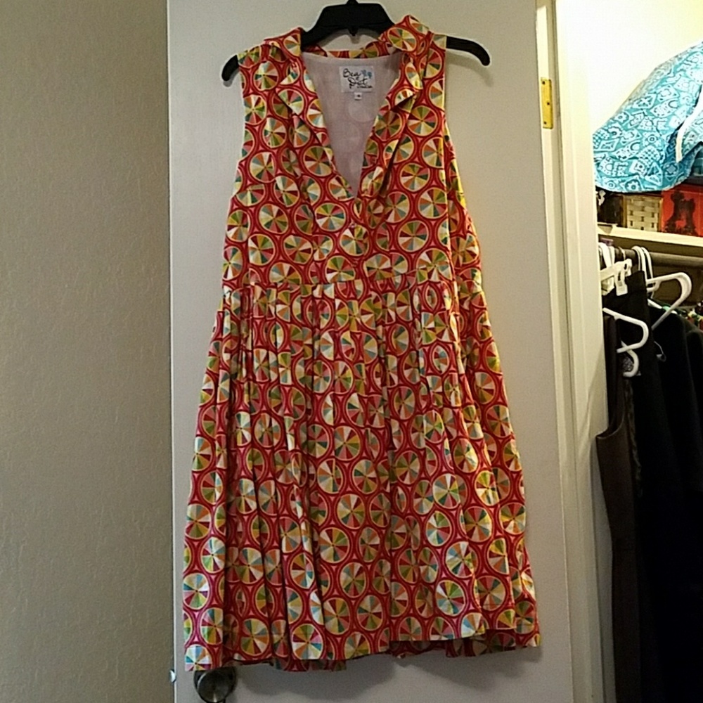 *SOLD*Modcloth bea and dot dress