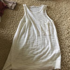 White athleta tank