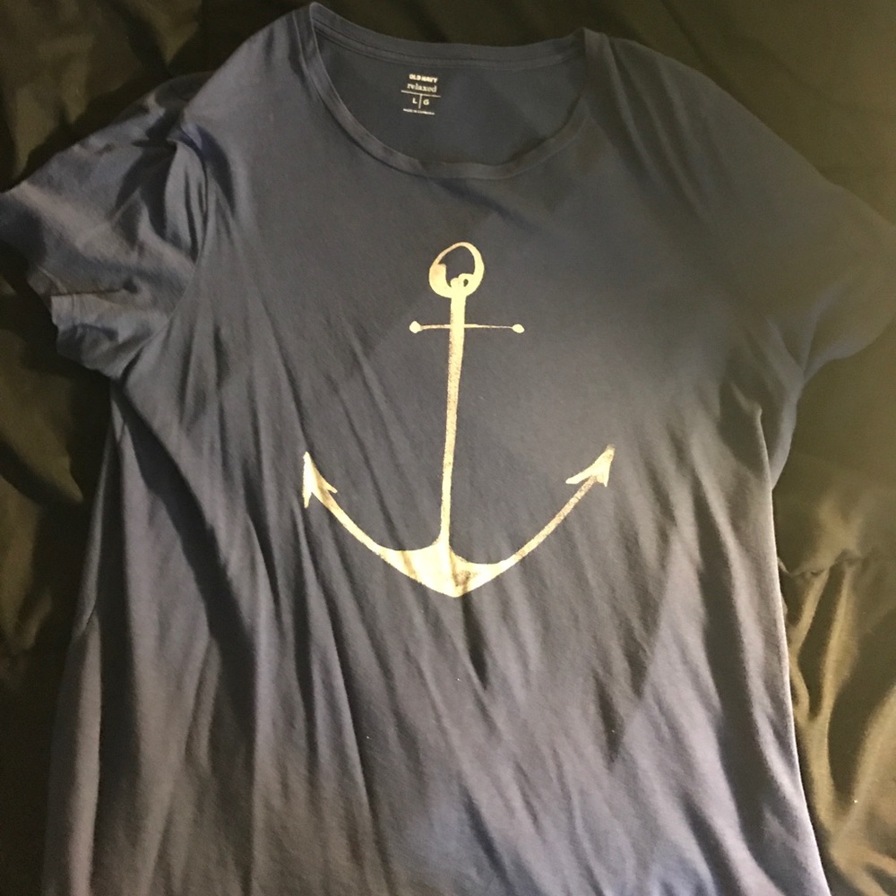 Navy Blue Old Navy tee