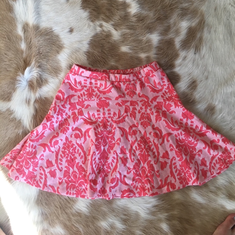 Pink skirt