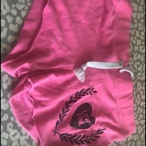 Pink v.s shorts
