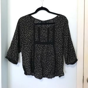 Boho floral top