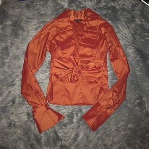 Samuel Dong Orange jacket/blazer