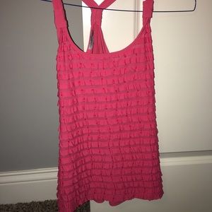 Pink tank top