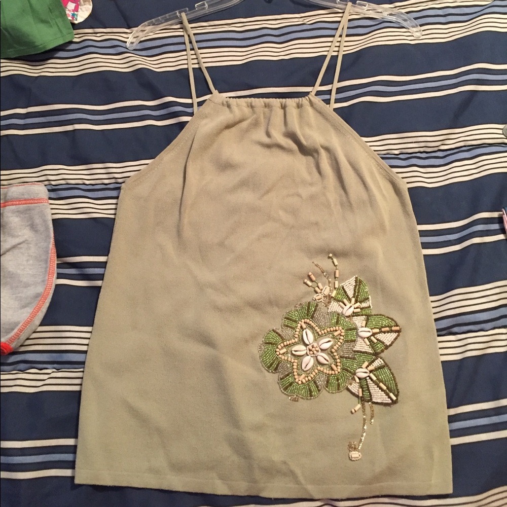 Tank top, olive green