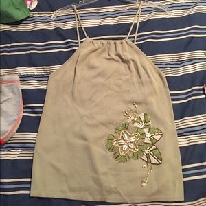 Tank top, olive green