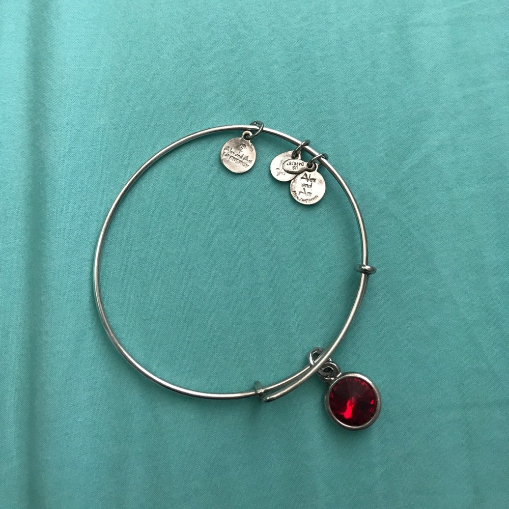 Garnet Alex and Ani bracelet