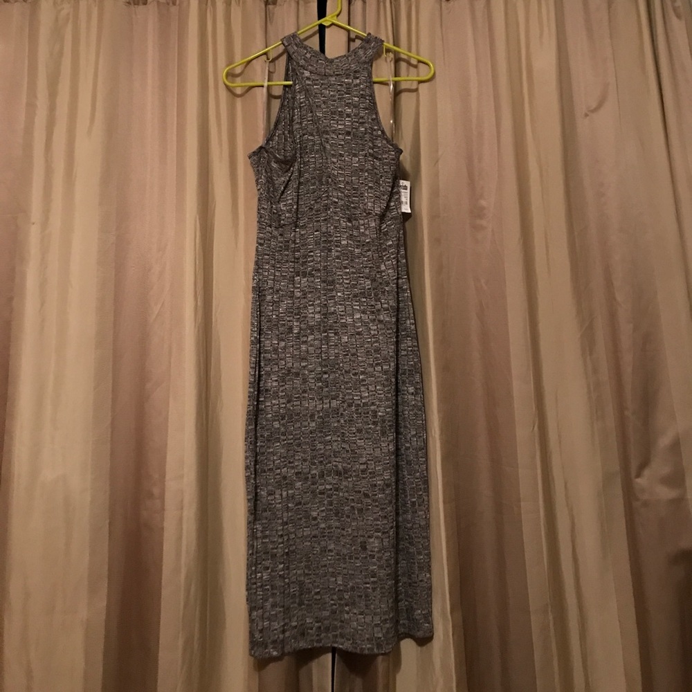 Gray Sweater Dress