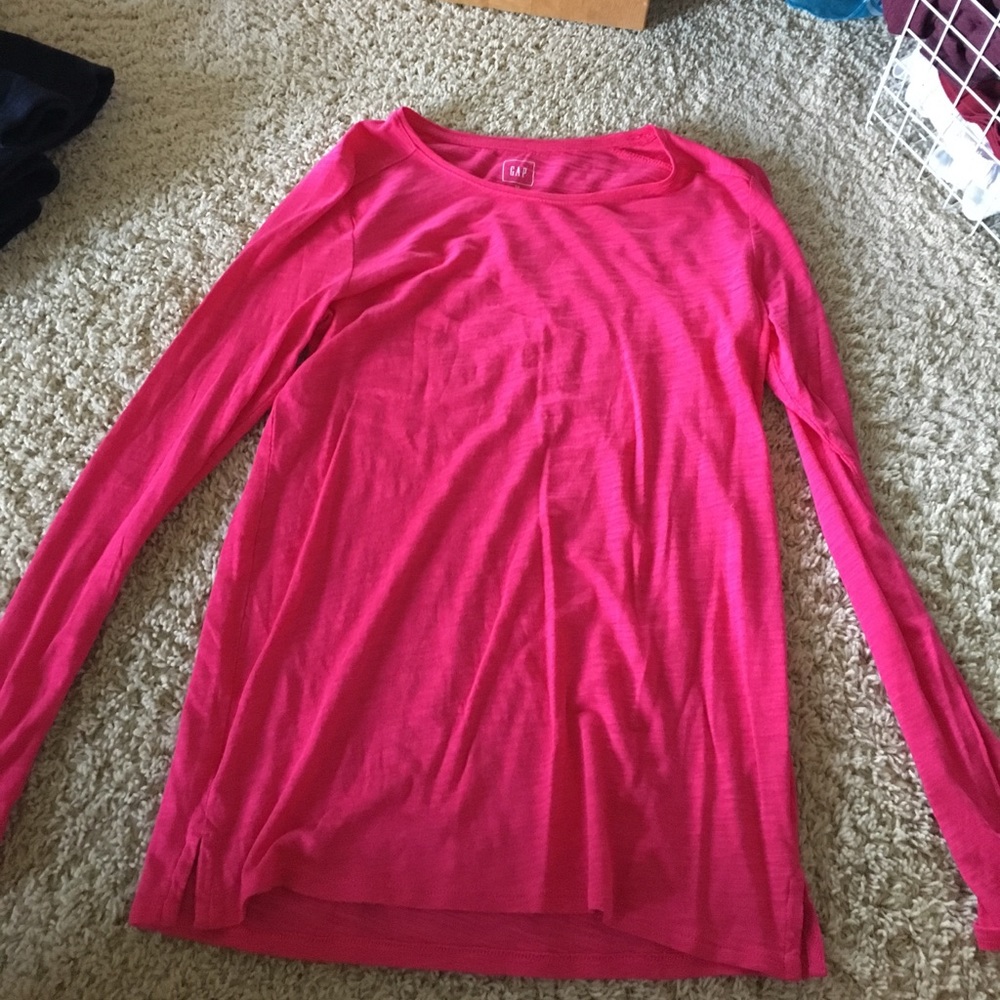 Bright pink long sleeve
