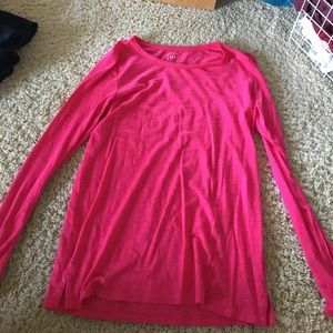 Bright pink long sleeve