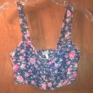 Kirra Floral Crop Top/Bralette