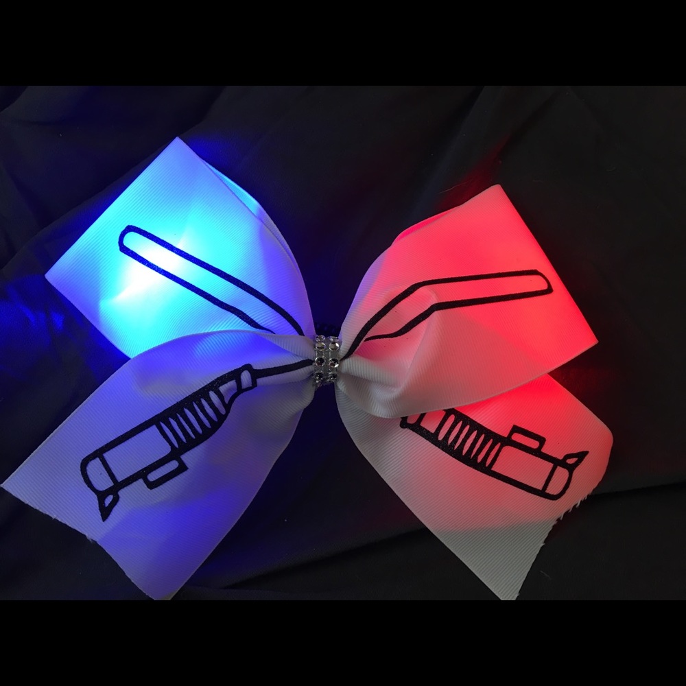 Light up Lightsaber Cheer Bow