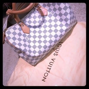Louis Vuitton bag.