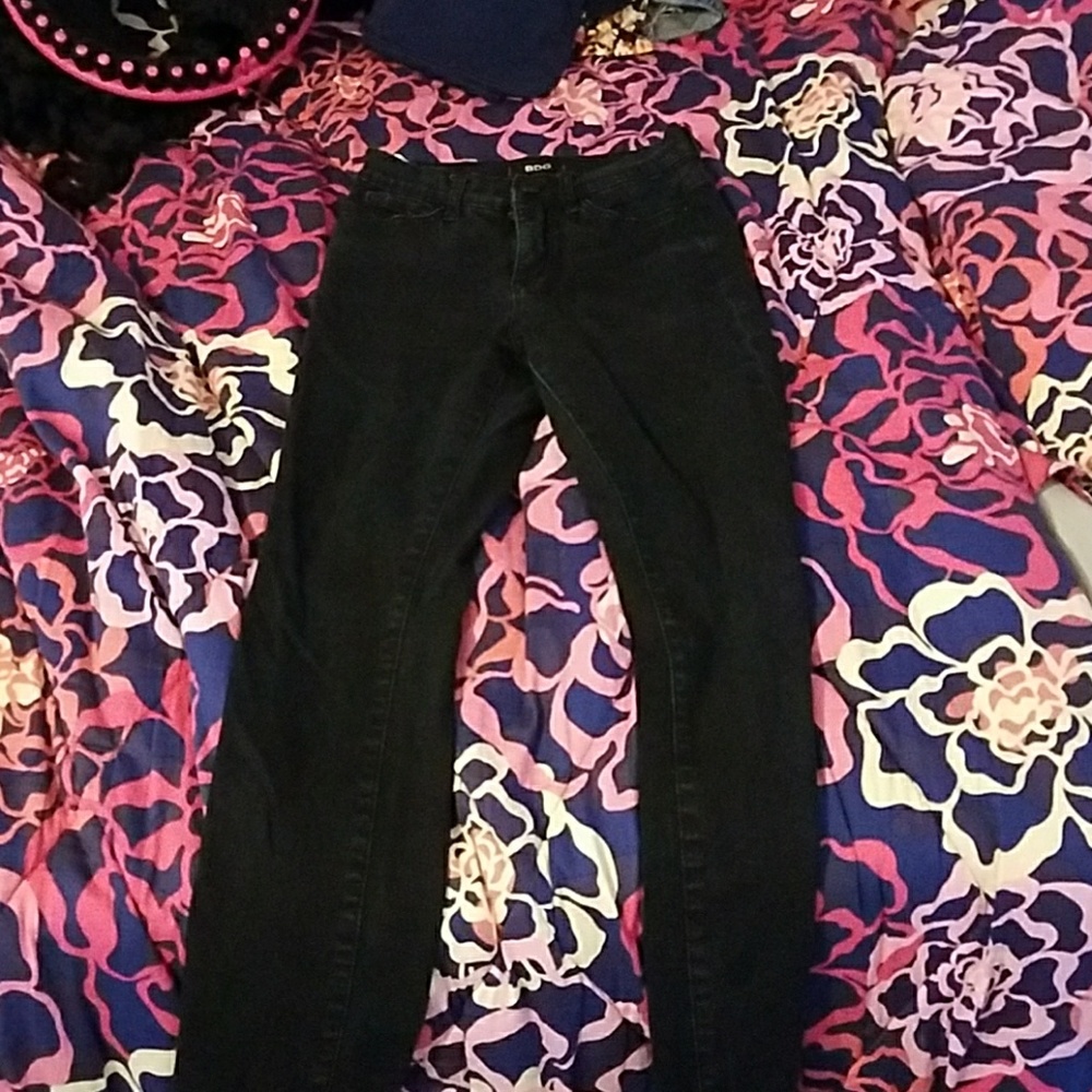 Black BDG skinny jeans