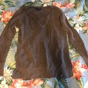 Chocolate brown sweater