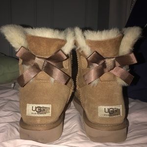 Bailey bow 2 ugg boots - chestnut
