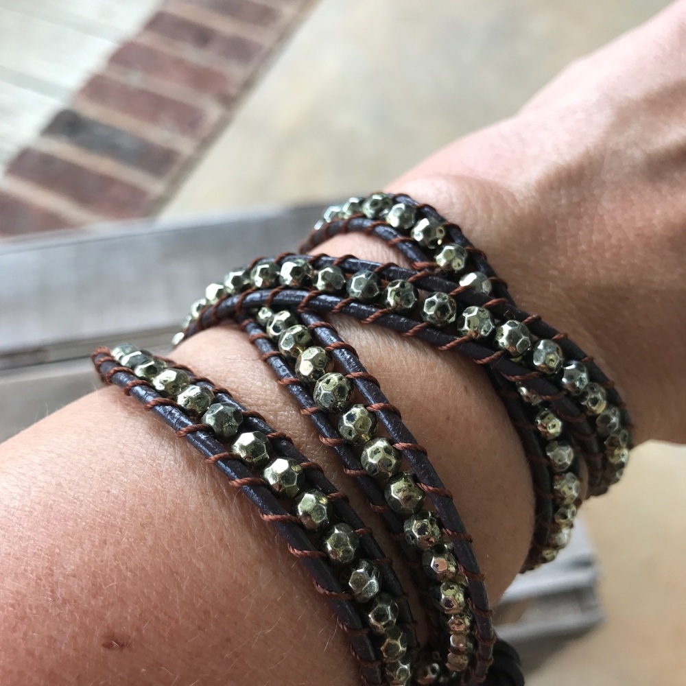 PREMIER DESIGN "It's a Wrap" studded bracelet