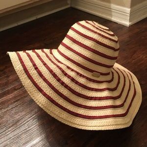 Abercrombie & Fitch Woven Wide Brim Hat