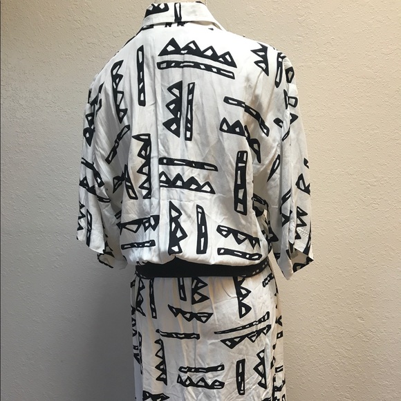 Nicole Miller Dresses - Vintage 80's Nicole Miller Dress Abstract Print Nicole Miller Dresses - Vintage 80's Nicole Miller Dress Abstract Print
