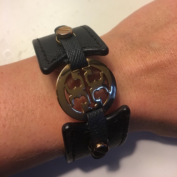 Tory Burch Jewelry - Tory burch black bracelet