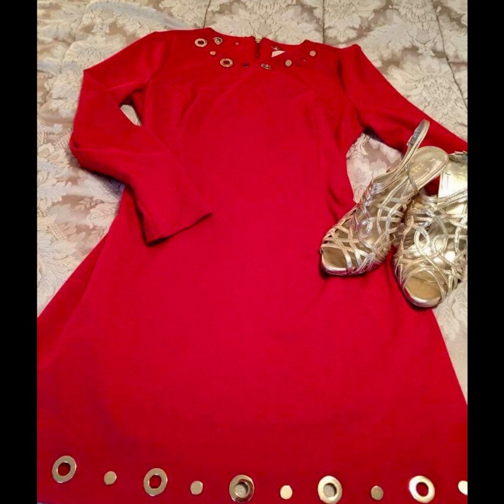 Michael Kors Elegant Red Dress