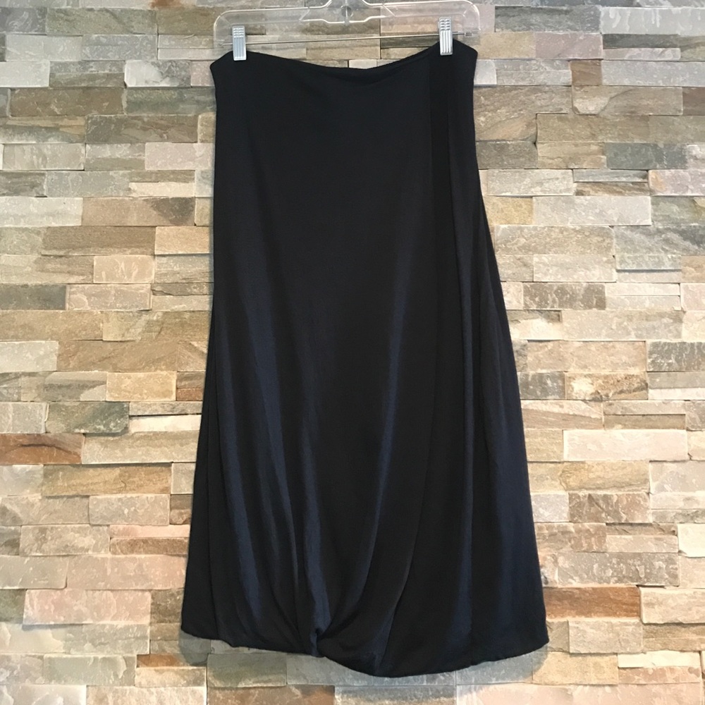 Theory strapless dress