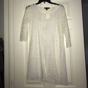 NORDSTROM WHITE LACE DRESS