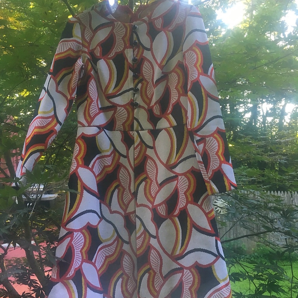 1960's Mod dress Micia of Rome for Robert Peters