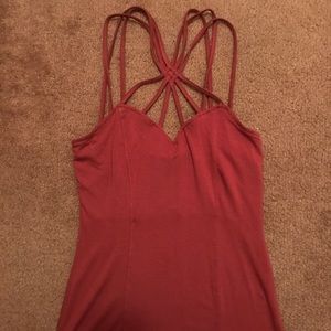 **NWOT** BKE cage front tank top