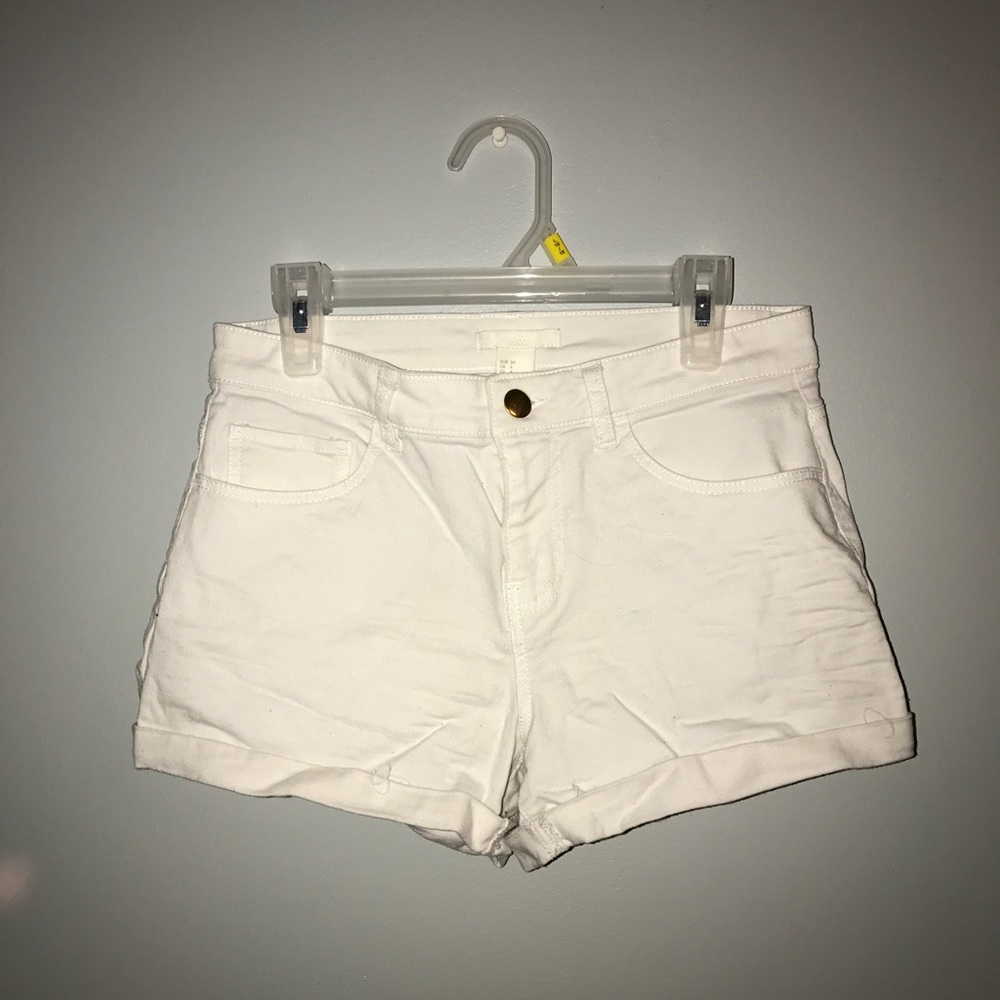 White shorts
