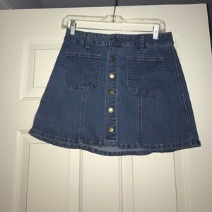 Altard state jean skirt