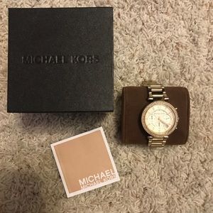 Michael Kors Parker Gold-Tone Watch