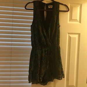 Show me your mumu peacock romper