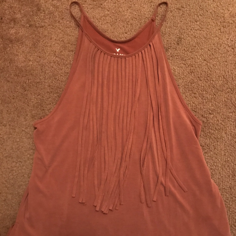 **NWOT** American eagle tank with fringe