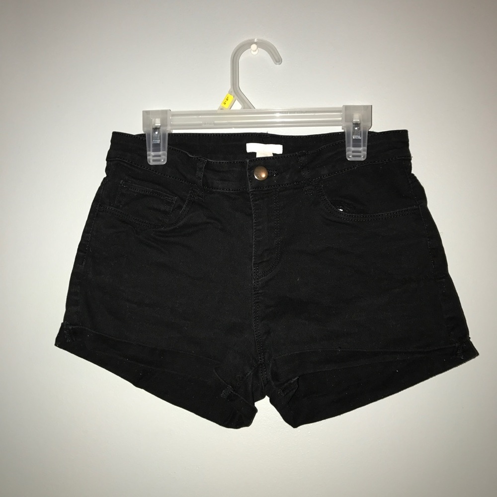 Black shorts