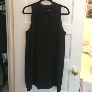 Black choker neck Rebecca Minkoff dress