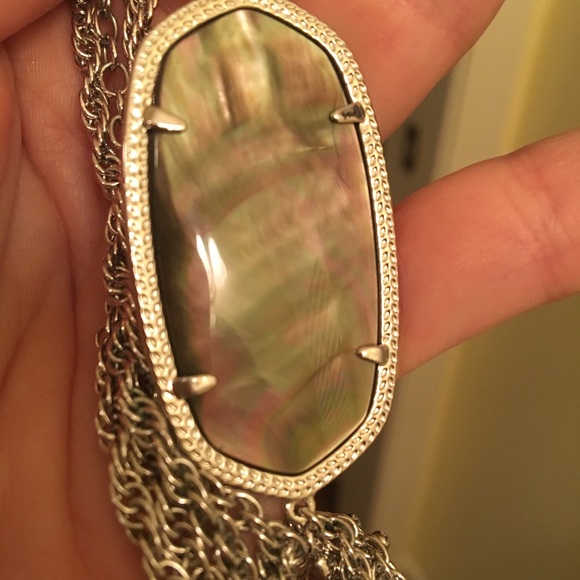 Kendra Scott Rayne Necklace in Black Pearl - Picture 3 of 5