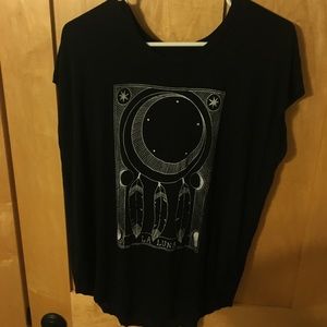 Black Graphic Tee