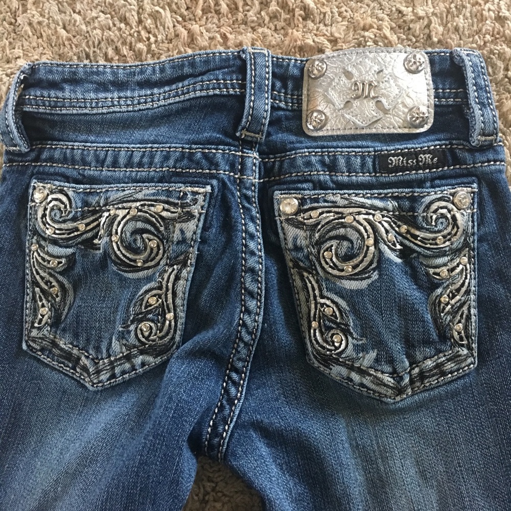 Girls Miss Me skinny jeans size 10