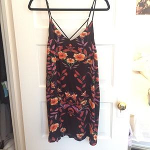 Floral tank dress