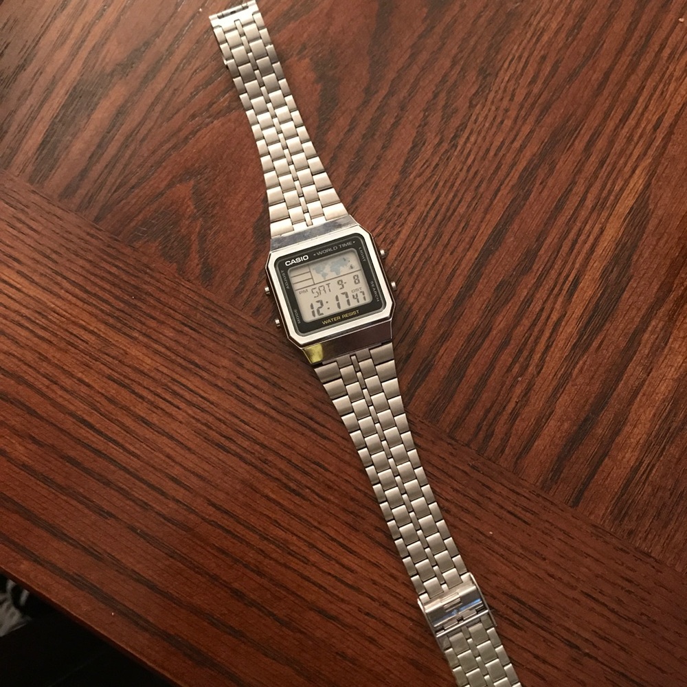 Casio World Time watch
